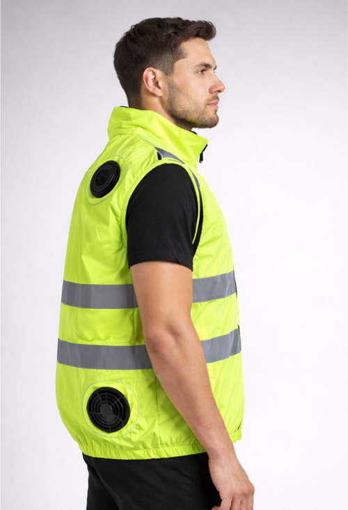 Yellow Hi-Vis Cooling Vest