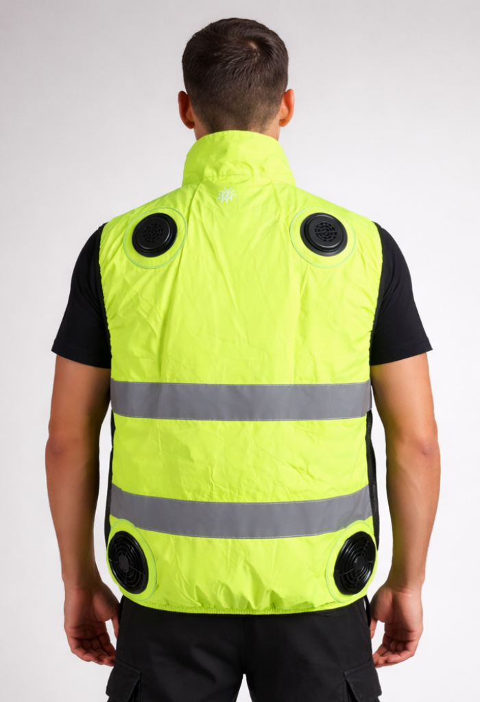 Yellow Hi-Vis Cooling Vest