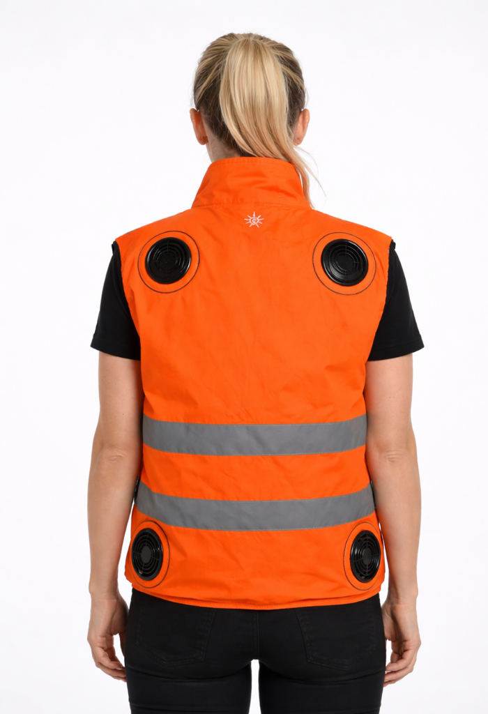 Orange Hi-Vis Cooling Vest